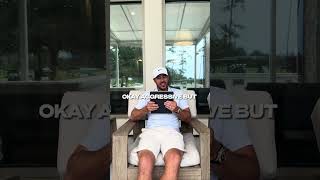 Brooks Koepka reading mean tweets 😂 shorts golf [upl. by Sakiv]