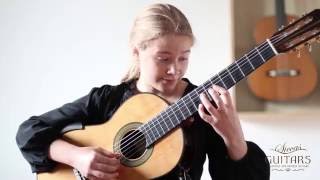 Leonora Spangenberger 11 plays Caprice No 7 by Luigi Legnani on a 2004 Curt Claus Voigt [upl. by Fishback]