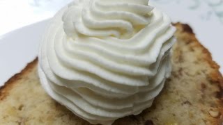 Cómo hacer Crema Chantilly Whipping Cream [upl. by Nyrrat282]