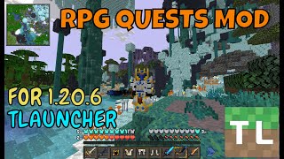 How to Download and Install Ciscos RPG mod in Tlauncher 1206  Midieval rpg mod for Minecraft [upl. by Mckeon227]