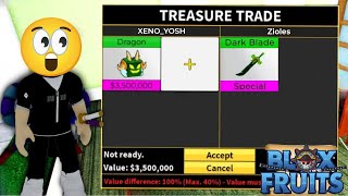 WHAT PEOPLE OFFER FOR DRAGON FRUIT Blox fruits [upl. by Dacey]