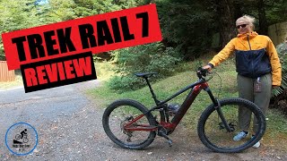 Trek Rail 7 Review at Crankworx Rotorua [upl. by Cassi229]