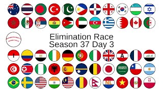 ELIMINATION LEAGUE COUNTRIES Season 37 day 3 [upl. by Atirabrab]