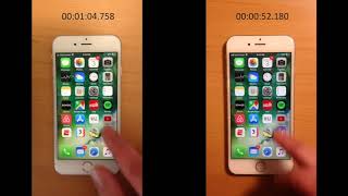 iPhone 6s Battery Replacement Performance Comparison [upl. by Cobbie]