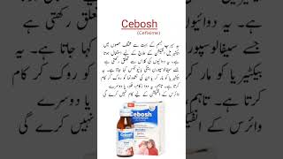 Cebosh Syrup Usesزکام نزلہ کیلئے shorts viral trending medicineknowledgefactory [upl. by Yesdnyl393]