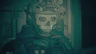 waste slowed  reverb  Tiktok edit remix 1 hour [upl. by Nwahsed442]