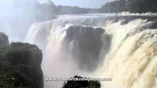 Great Falls in Paterson NJ  After Hurricane Irene  Passaic River Flooding [upl. by Yadroc]