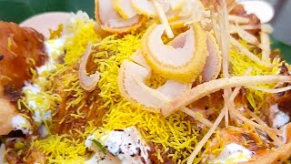 Basket Chaat  Tokri Chaat 👌 sec7 Panchkula [upl. by Roseann]