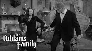 Morticia And Gomez Teach Lurch How To Dance  The Addams Family [upl. by Anelrats]