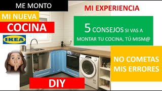 😅APRENDE a montar TU Cocina de IKEA Parte I  🎁5 CONSEJOS [upl. by Htezzil]