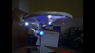 STAR TREK Polar lights 1350 USS Enterprise 1701 model refreshed [upl. by Kathy]