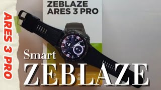 ZEBLAZE ARES 3 PRO  RUGGED SMART WATCH [upl. by Eihcir]