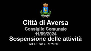 Aversa  Consiglio Comunale 110924 [upl. by Anatsirhc727]