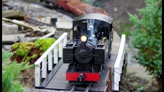 Rails in the Garden  WDLR locos visit the Lawnswood Light Railway [upl. by Nabi557]