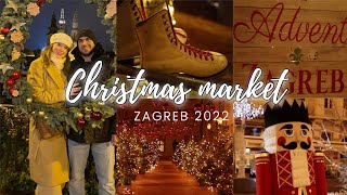 The best Christmas market in Europe 2024  Advent Zagreb CROATIA [upl. by Ainel]