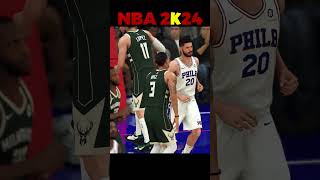 NBA 2k23 🏀🔥😈 nba nbahighlights gameplay shorts short shortvideo shortsfeed viralshorts [upl. by Waal946]