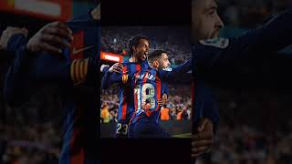 Kounde vs jordi alba football fcbarcelona sevilla jordialba kounde [upl. by Ernald]