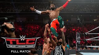 FULL MATCH  The Bar vs The New Day vs The Usos – SmackDown Tag Team Title Match WWE TLC 2018 [upl. by Adnav]