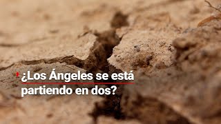 ¡Alerta por grietas en Los Ángeles Hay movimientos de tierra y varias casas ya son inhabitables [upl. by Kloster760]