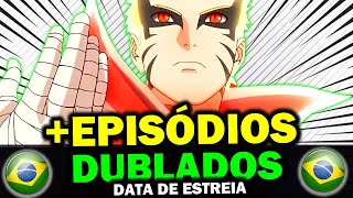 Novos Episódios de Boruto Dublado na Netflix [upl. by Hashim664]