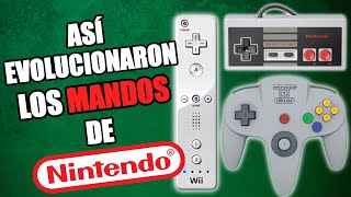 Así EVOLUCIONARON Los MANDOS De NINTENDO [upl. by Etteniuq]