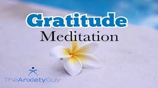 10 Minute Daily Meditation For Gratitude amp Happiness  The Anxiety Guy [upl. by Notslah]