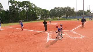 PBG Lightning 6U ALL Stars vs Okeeheelee Tribe [upl. by Kriste]