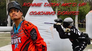 Pro paintball player Ronnie Dizon teaches how to move in the Doritos [upl. by Terrijo]