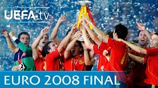 Spain v Germany UEFA EURO 2008 final highlights [upl. by Ahsinrad]