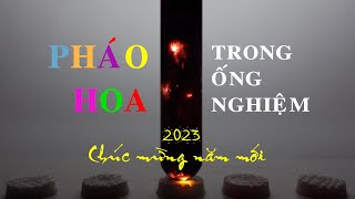 Pháo hoa trong ống nghiệm C2H5OH  KMnO4  H2SO4 [upl. by Haase]