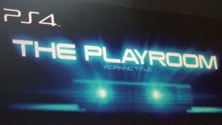 The Playroom working title by Sony for PS4 at E3 2013 [upl. by Acireit]