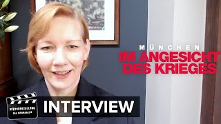 quotMünchen  Im Angesicht des Kriegesquot Sandra Hüller im Interview [upl. by Ydnim56]