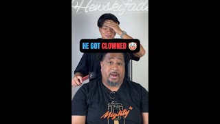 STUDENTS CLOWNED HIS HAIR 🤡 haircut barber story transformation trendingshorts glowup [upl. by Bergess]