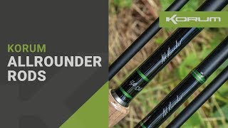 NEW Korum Allrounder Rods [upl. by Enerehs]