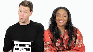 Tiffany Haddish Teaches You Chicago Slang with Ike Barinholtz  Slang School  Vanity Fair [upl. by Nonrev918]