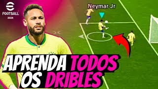 Como Fazer todos os DRIBLES do EFOOTBALL 2024 MOBILE  Aprenda DRIBLAR no EFOOTBALL 2024 mobile [upl. by Aniloj424]