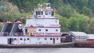 Upper Mississippi River Cruise  Day Two Part 2 La Crosse Paddlewheel Cruise [upl. by Maag]