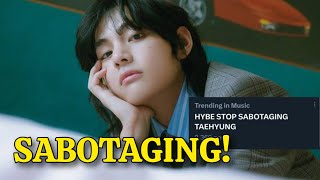 ARMYs Outraged By HYBE’s Alleged Mistreatment Of BTS’s V [upl. by Elynad]