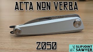 Acta Non Verba Z050 Pocket Knife [upl. by Nilpik]