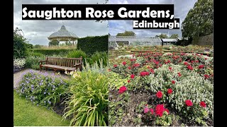 Saughton Rose Gardens flowers edinburghscotland attractions garden playground scotlandsbeauty [upl. by Dinse474]