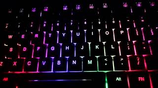 Dacoity Gaming Keyboard Function keys explained [upl. by Nolrak]