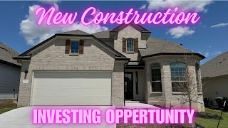 New Construction Investment Opportunity New Braunfels Tx [upl. by Oyek501]