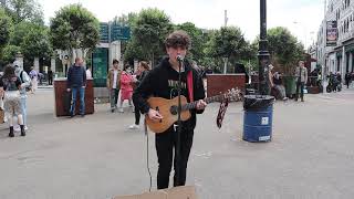 Padraig Cahill returns to Grafton Street with quotI Wont Give Upquot by Jason Mraz [upl. by Badr27]