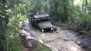 M35A2 Deuce and a Half in the Mud [upl. by Hemetaf255]