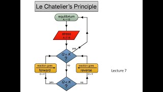 Lecture 7  Le Chatelier’s Principle [upl. by Noryb]