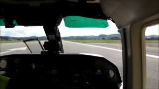 Take off from Oban on board a Hebridean Air Services BN2B Islander [upl. by Laehcimaj51]