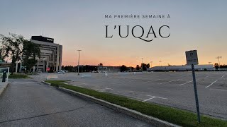 Ma première semaine à lUQAC [upl. by Washburn]