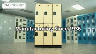 Buy Lockers Factory Direct from Salsbury Industries [upl. by Acirfa]