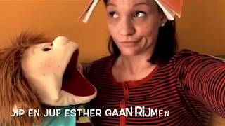 Jip en juf Esther gaan rijmen [upl. by Gokey]