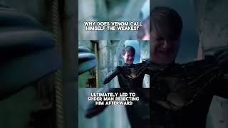 WHY DOES VENOM CALL HIMSELF THE WEAKEST venom2 venom3 movie viralvideo shorts fyp [upl. by Dranoel]